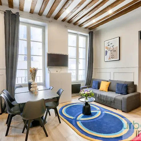 Urban Flat 44 - Charming Parisian In Montorgueil *